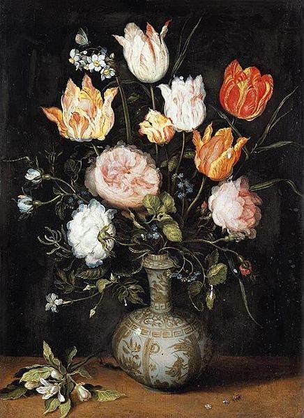Jan Breughel Still-Life of Flowers oil painting picture